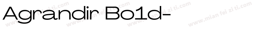 Agrandir Bo1d字体转换
